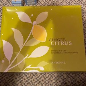 Arbonne ginger citrus set